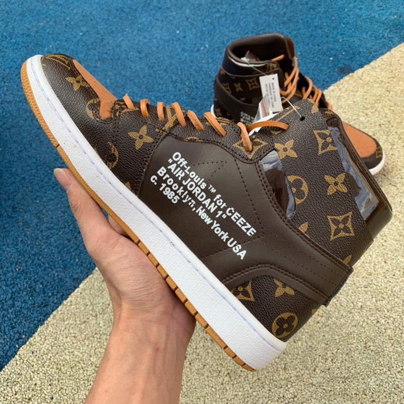 jordan 1 x off white x lv