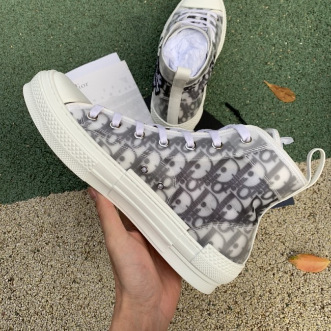 Dior And Shawn B23 High Top Bee Embroidery