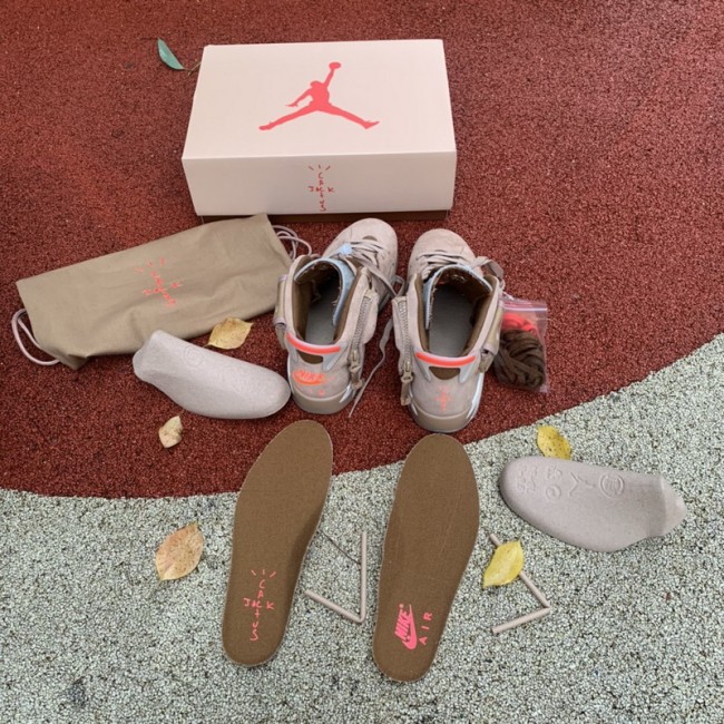 Air Jordan 6 Retro Travis Scott British Khaki
