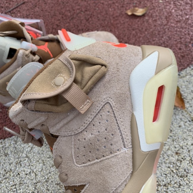 Air Jordan 6 Travis Scott British Khaki GS