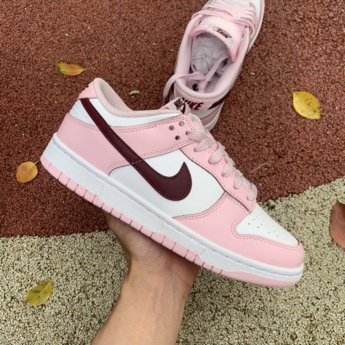 Nike Dunk Low Pink Red White