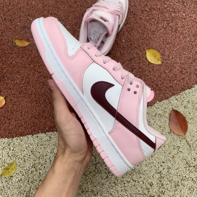Nike Dunk Low Pink Red White