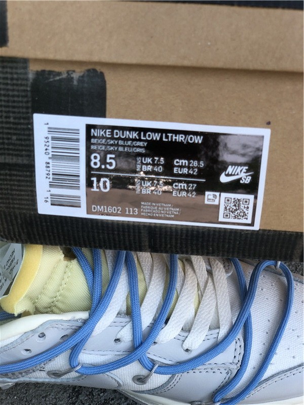 Off-White™ x Nike SB Dunk Low The 05