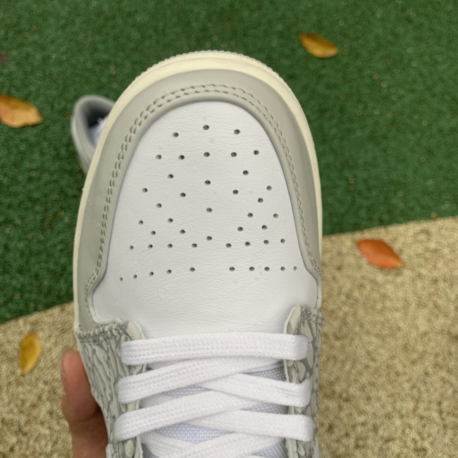 Air Jordan 1 Retro Low PRM Smoke Grey Elephant
