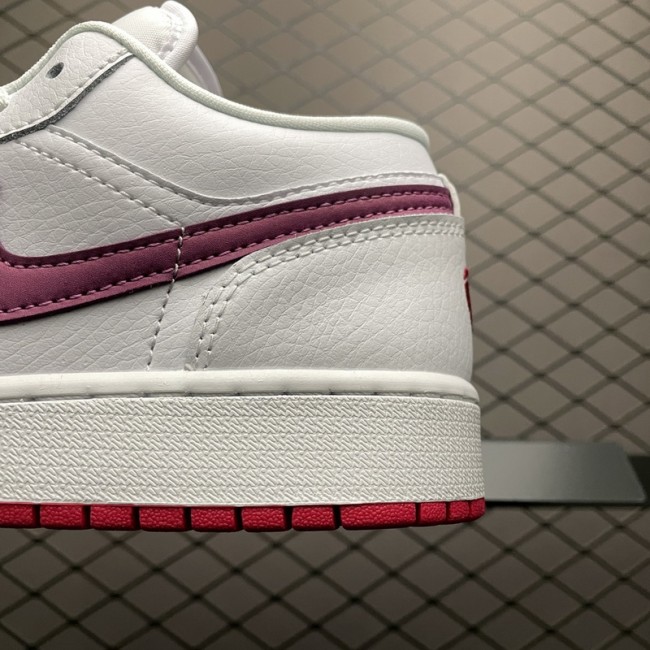 Air Jordan 1 Retro Low White True Berry