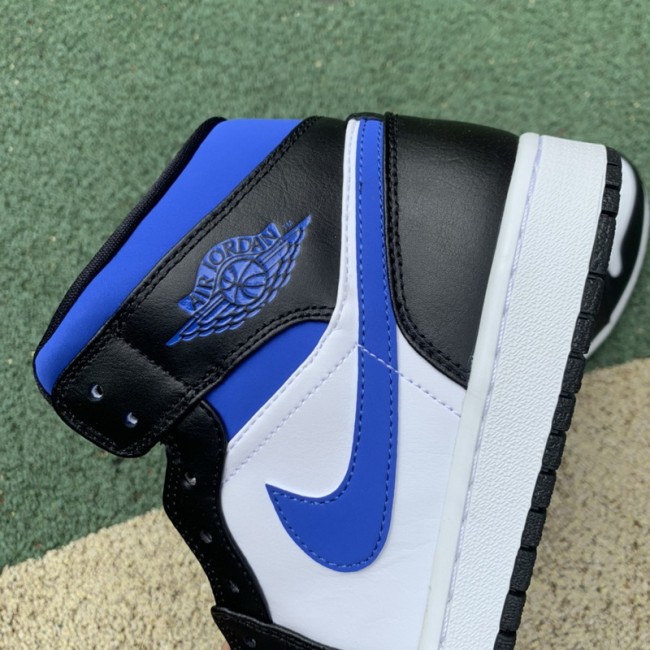 Air Jordan 1 Mid White Black Royal
