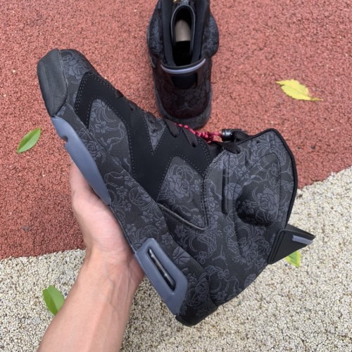 Air Jordan 6 Retro Singles Day Triple Black