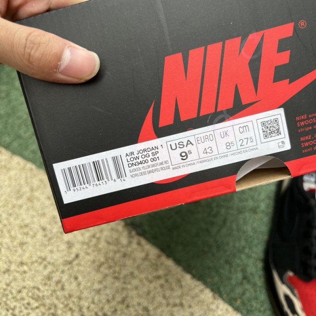 SoleFly x Air Jordan 1 Low “Carnivore”