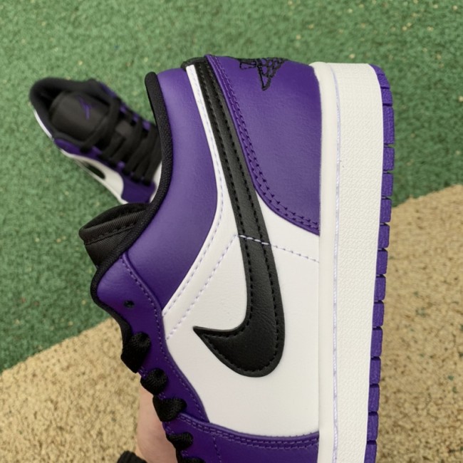 Air Jordan 1 Retro Low Court Purple White