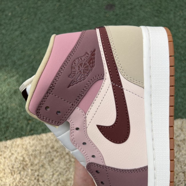 Air Jordan 1 Mid SE Dark Pony Smoky Mauve (W)