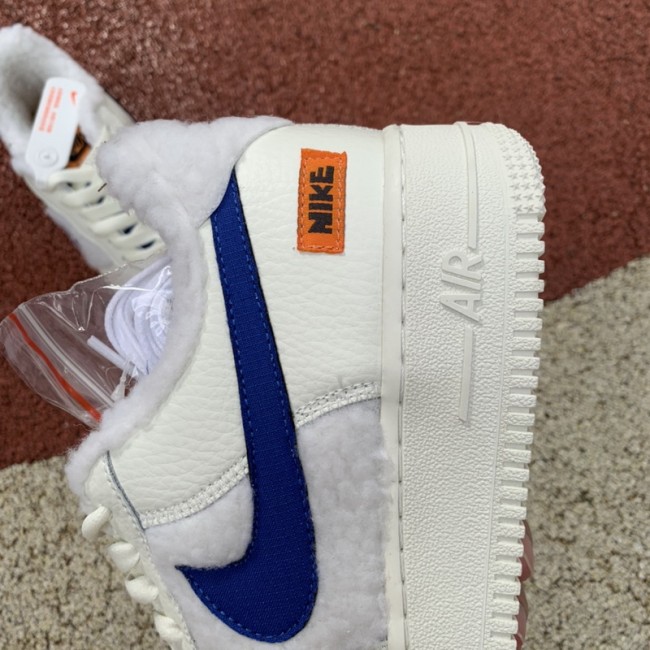 Nike Air Force 1 Low Sherpa Fleece White