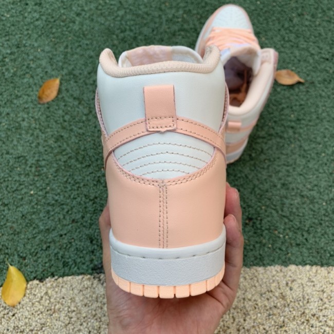 Nike Dunk High Sail Crimson Tint