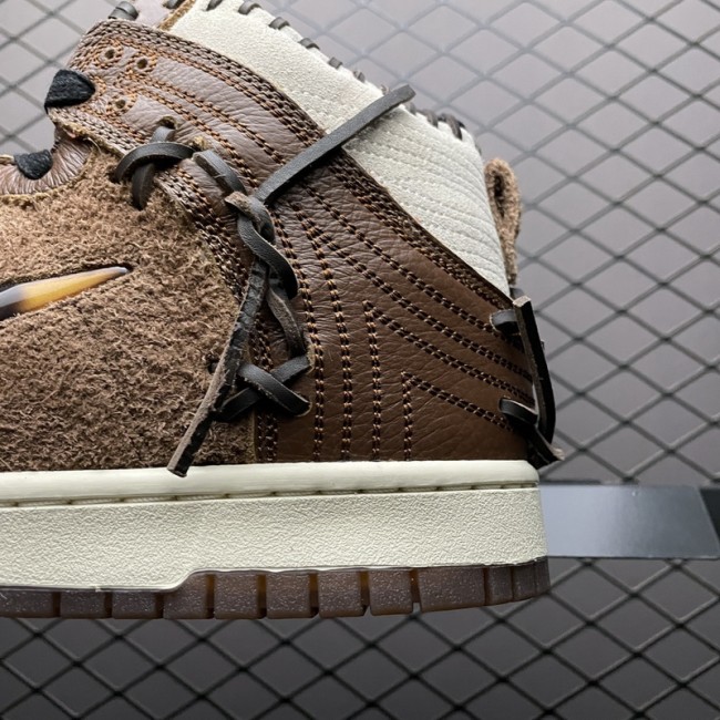 Nike Dunk High Bodega Legend Fauna Brown