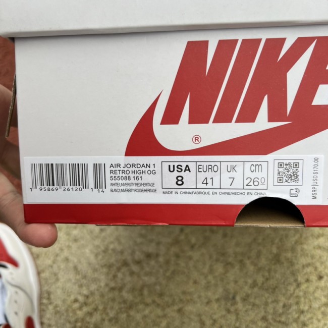 Air Jordan 1 Retro High AND “Heritage”