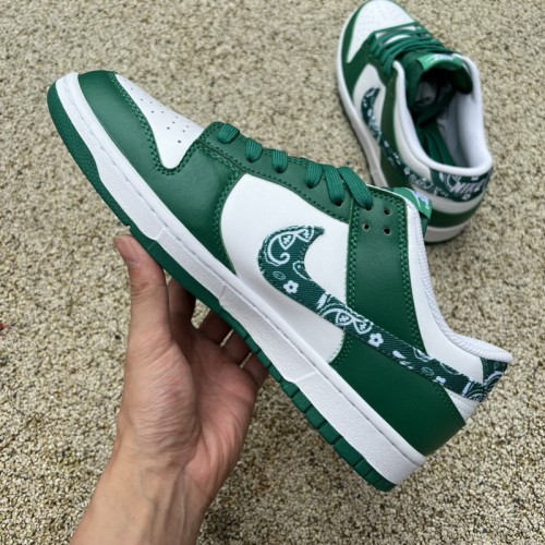 Nike Dunk Low Green Paisley