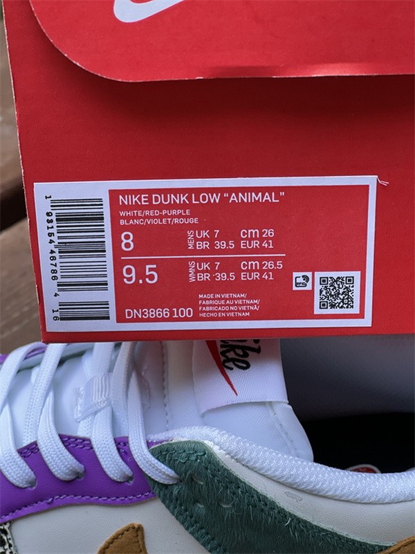 Nike Dunk Low Safari Mix
