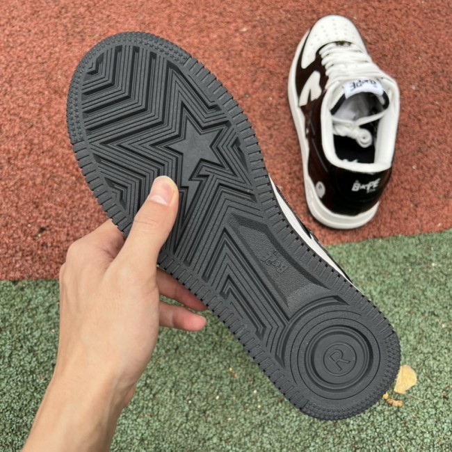 A Bathing Ape Bape Sta Low Black