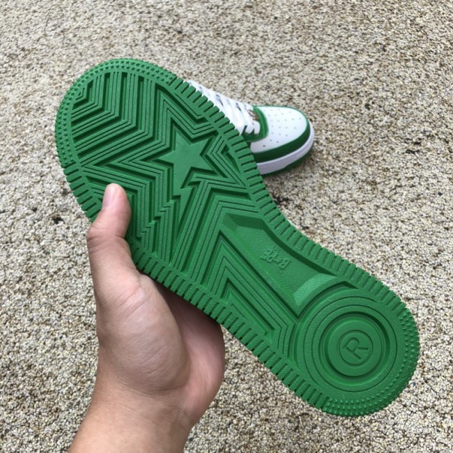 A Bathing Ape Bape Sta Low Green