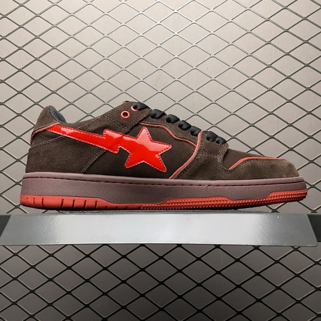 A Bathing Ape Bape SK8 Sta Brown