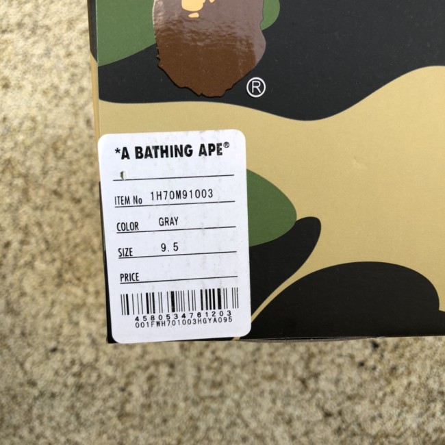 A Bathing Ape Bape Sta Low Shoes