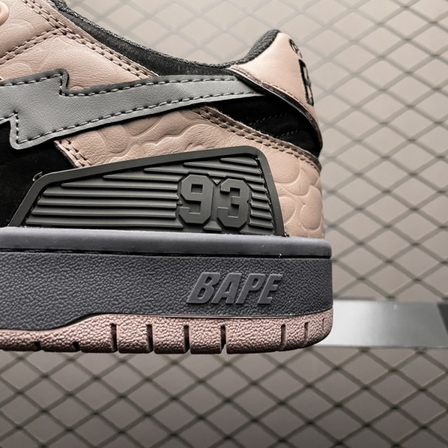 A Bathing Ape Bape SK8 Sta Dirty Pink Black