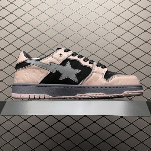 A Bathing Ape Bape SK8 Sta Dirty Pink Black