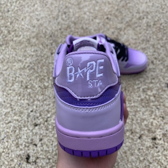 A Bathing Ape Bape SK8 Sta Purple