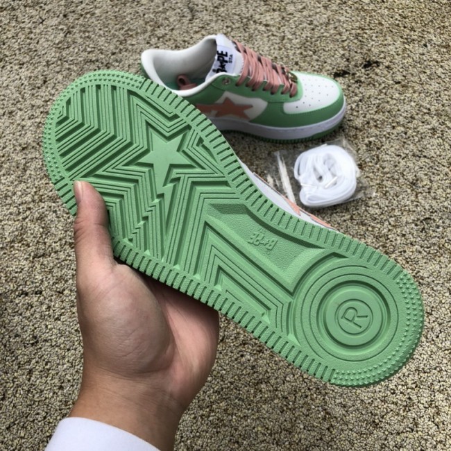 A Bathing Ape Bape Sta Pastel Green
