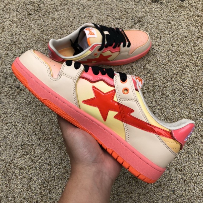 A Bathing Ape Bape SK8 Sta Orange