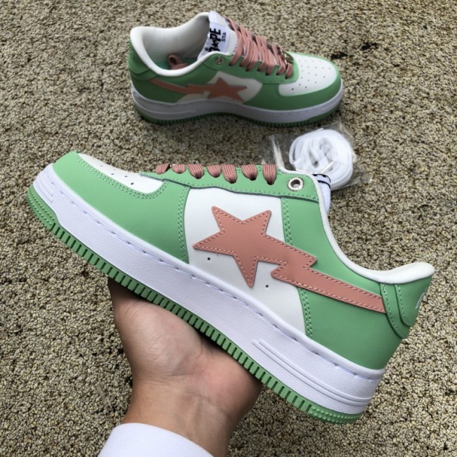 A Bathing Ape Bape Sta Pastel Green