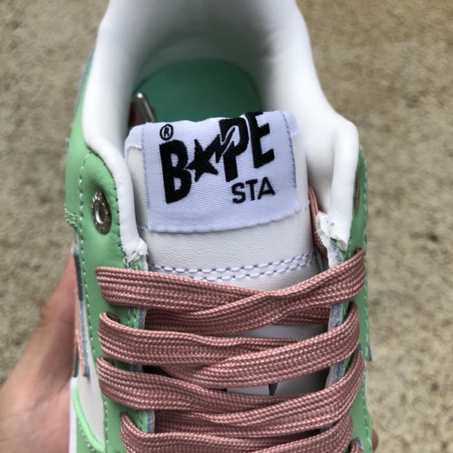 A Bathing Ape Bape Sta Pastel Green