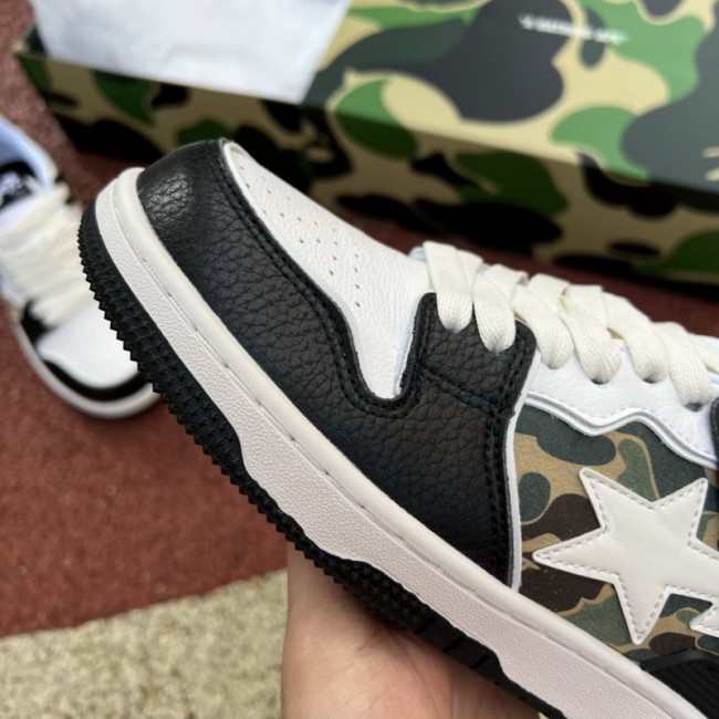 A Bathing Ape Bape SK8 Sta Black
