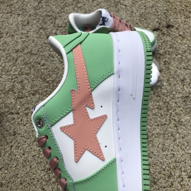 A Bathing Ape Bape Sta Pastel Green