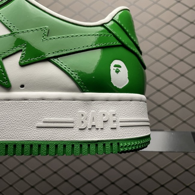 A Bathing Ape Bape Sta Low Green