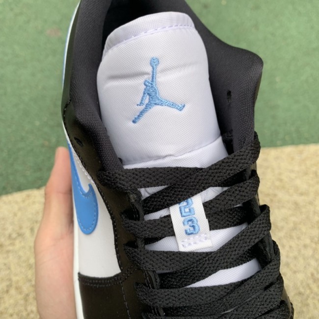 Air Jordan 1 Retro Low Black University Blue White