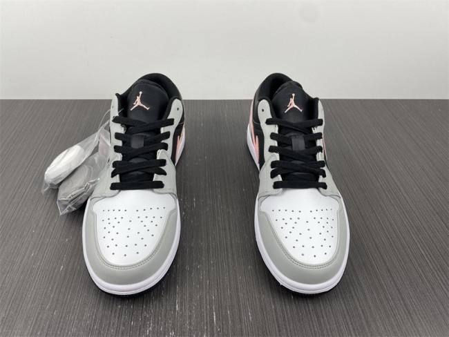 Air Jordan 1 Retro Low Black Grey Pink