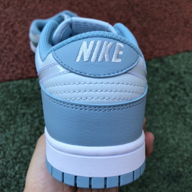 Nike Dunk Low Clear Blue Swoosh