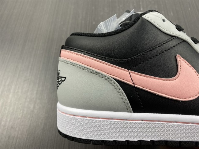 Air Jordan 1 Retro Low Black Grey Pink