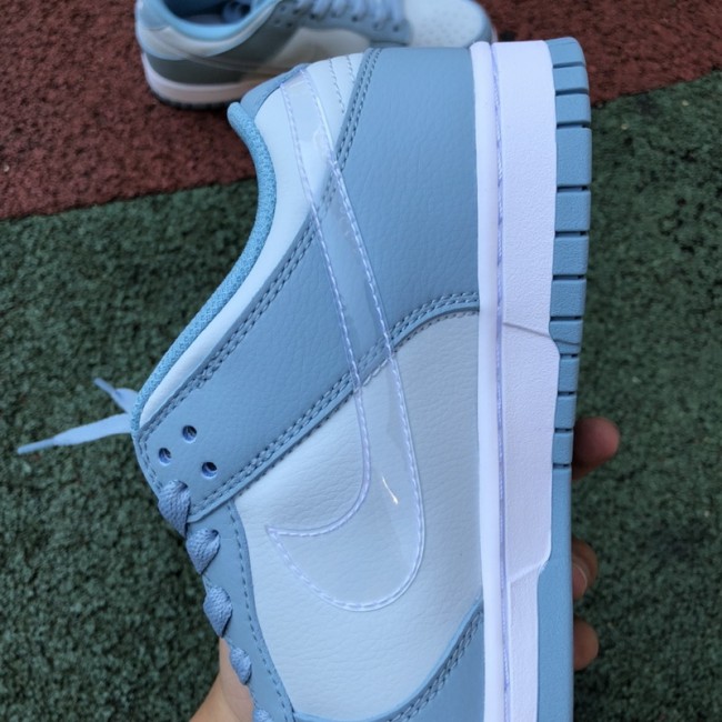 Nike Dunk Low Clear Blue Swoosh