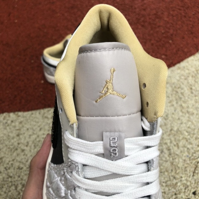 Air Jordan 1 Retro Low Beaded Swoosh
