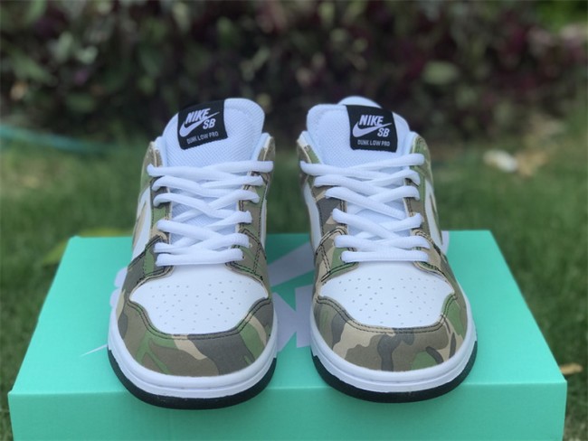 Nike Dunk SB Low Camo Legion Green