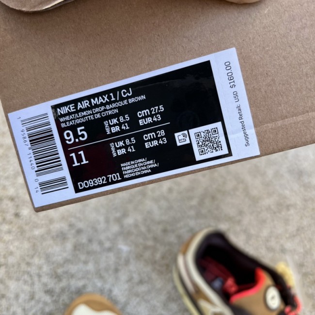 Travis Scott x Air Max 1