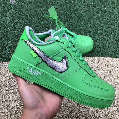 Nike Air Force 1 Low Off-White Brooklyn Light Green Spark