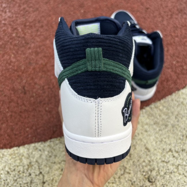 Nike Dunk High Sports Specialties White Navy