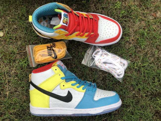 Fro skate x Nike SB Dunk High All Love No Hate