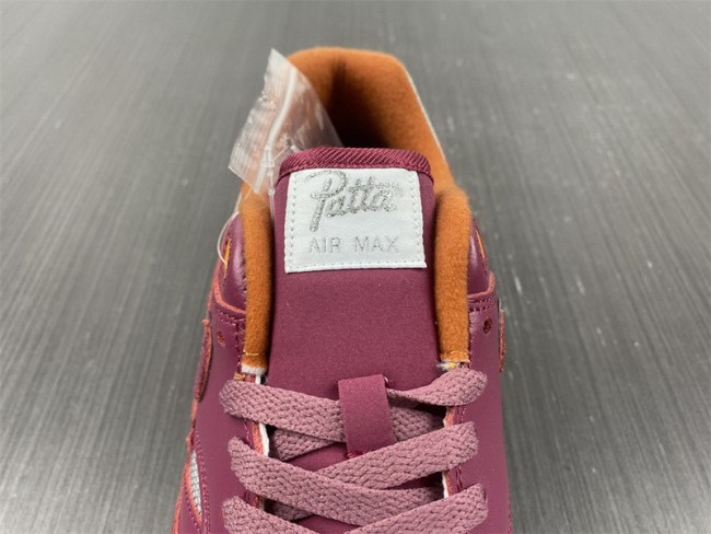 Nike Air Max 1 Patta Waves Rush Maroon