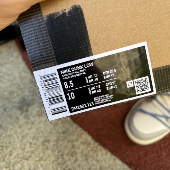 Off-White™ x Nike SB Dunk Low The 5