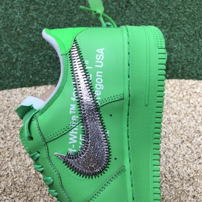 Nike Air Force 1 Low Off-White Brooklyn Light Green Spark