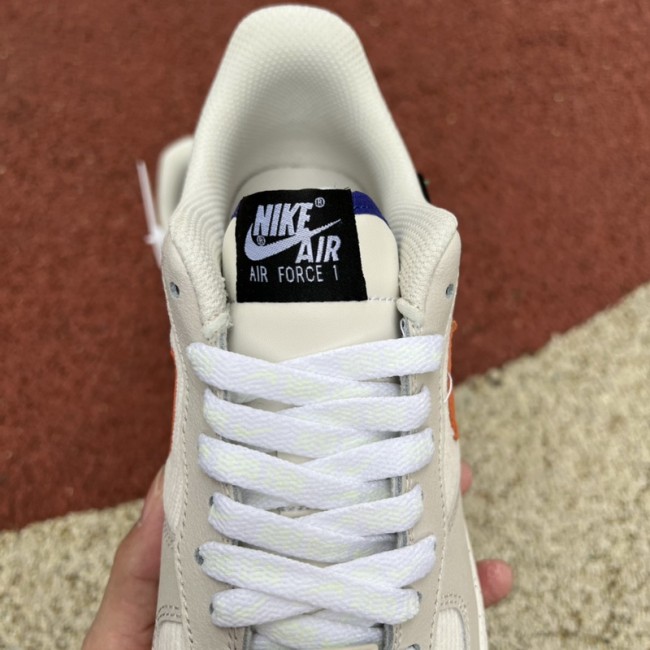 Air Force 1 Low Light Bone Sail Starfish Orange