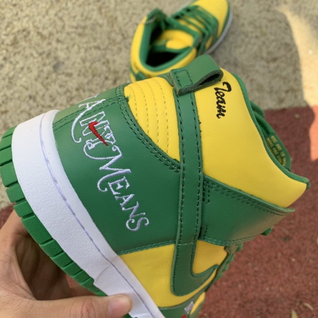 Nike SB Dunk High Supreme By Any Means Brazil